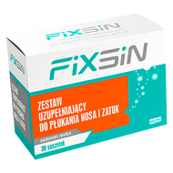 Fixsin, zestaw uzupełniający do płukania nosa i zatok, 30 saszetek