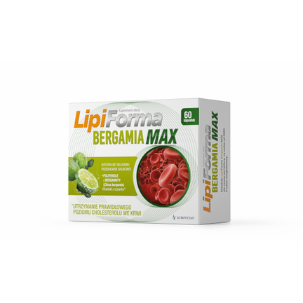 LipiForma Bergamia Max, 60 kapsułek twardych  - zdjęcie produktu