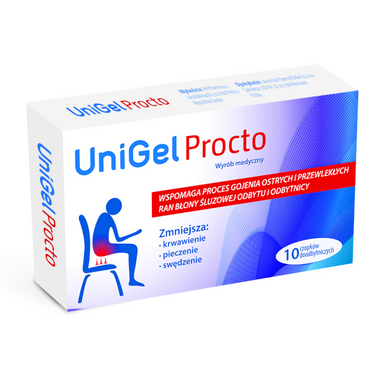 UniGel Procto, 10 czopku00f3w