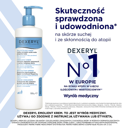 Dexeryl krem, 500 g - WYRÓB MEDYCZNY