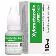 Xylometazolin APTEO MED 1 mg/ml, krople do nosa, roztwór, 10 ml