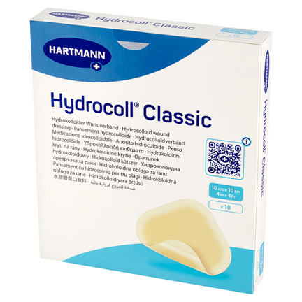 Hydrocoll, opatrunek hydrokoloidowy, Classic, 10 sztuk - 26942327025497