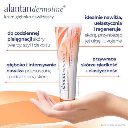Alantandermoline, krem głęboko nawilżający, 50 g - 5908235400068
