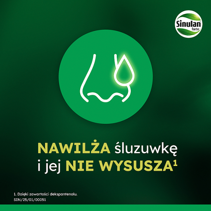 Sinulan Express Forte Junior, aerozol do nosa, 20 ml - Dziecko, Młodzież