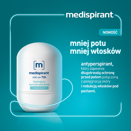 Medispirant, antyperspirant mineralny roll-on, 40 ml  - KOSMETYK