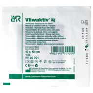 Vliwaktiv AG, 10 cm x 10 cm, tamponada ze srebrem, 1 opatrunek