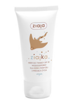 Ziajka, wodoodporny krem do twarzy SPF 30 dla dzieci powyżej 3. miesiąca życia, 50 ml