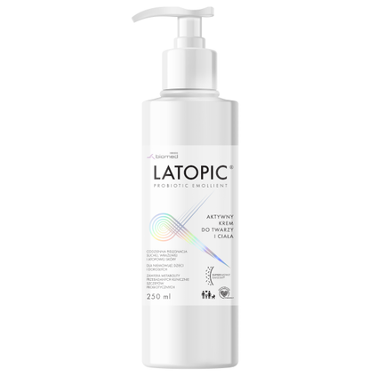 BIOMED KRAKÓW Latopic, krem do twarzy i ciała, 250 ml