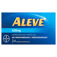 Aleve 220 mg, 24 tabletki