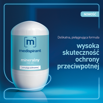 Medispirant mineralny, antyperspirant, 40 ml - 5902802706218