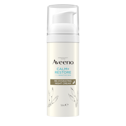 KENVUE Aveeno Calm + Restore przywracający nawilżenie krem na noc, 50 ml — Składniki i ocena