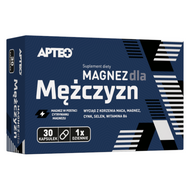 Magnez dla mężczyzn APTEO, 30 kapsułek