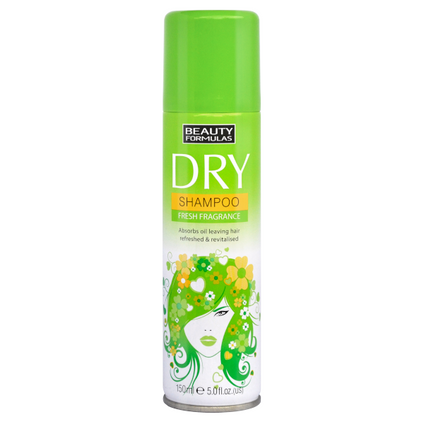 APS IMPORT-EXPORT Beauty Formulas, suchy szampon do włosów, aerozol, 150 ml — Składniki i ocena