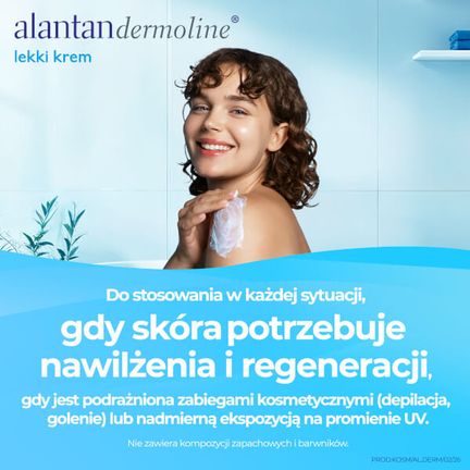 Alantandermoline, lekki krem z 5% d-pantenolu, 50 g - UNIA
