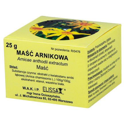 Maść arnikowa, 25 g - zdjęcie produktu