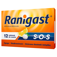 Ranigast S.O.S, 12 tabletek do ssania