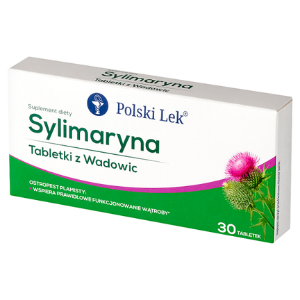 Sylimaryna, tabletki z Wadowic, 30 tabletek - 5901785301793