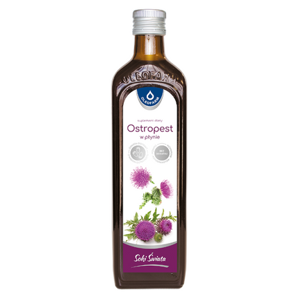 Ostropest plamisty, płyn, 490 ml  - zdjęcie produktu