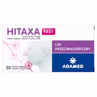 Hitaxa Fast, 5 mg, 20 tabletek ulegających rozpadowi w jamie ustnej