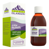Syrop islandzki na kaszel z porostu islandzkiego, 200 ml