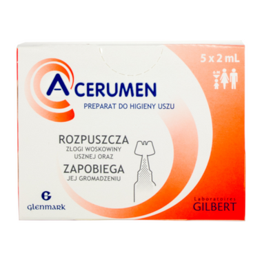 A-Cerumen, 2 ml x 5 ampułek