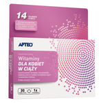 Witaminy dla kobiet w ciąży APTEO, 30 tabletek powlekanych