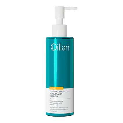 OCEANIC Oillan Repair, kremowa emulsja nawilżająca do mycia twarzy, 200 ml