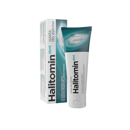 AFLOFARM FARMACJA Halitomin Dent, pasta do zębów, 75 ml — Składniki i ocena
