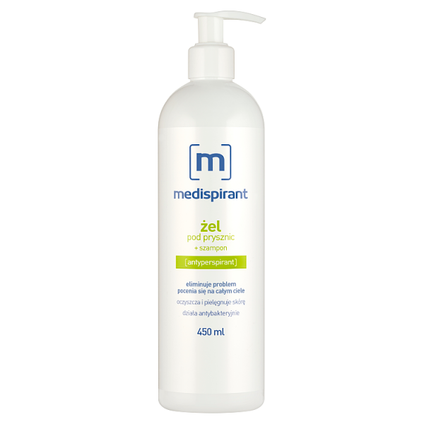 AFLOFARM FARMACJA Medispirant, żel pod prysznic + szampon, 450 ml — Składniki i ocena