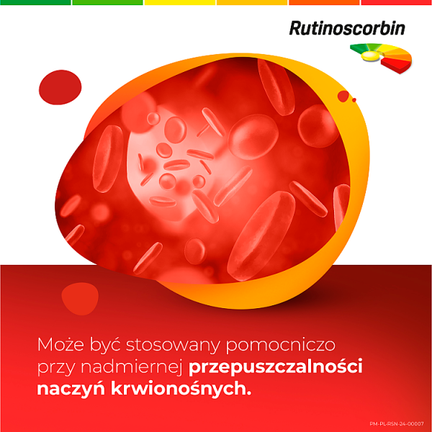Rutinoscorbin, 90 tabletek powlekanych - Wspierające, Wzmacniające