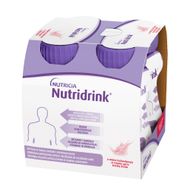 Nutridrink, smak truskawkowy, 4 x 125 ml