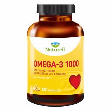 Naturell Omega-3 1000, 120 kapsułek, zdjęcie produktu