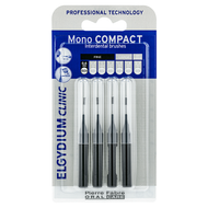 ELGYDIUM CLINIC Mono Compact 0 Czarne szczoteczki międzyzębowe, 4 sztuki