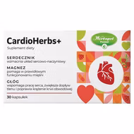 Cardioherbs+, 30 kapsułek