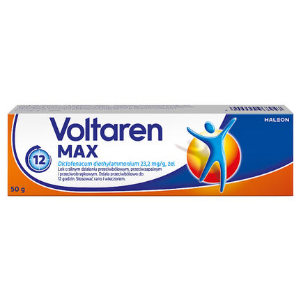 Voltaren Max, żel, 50 g - zdjęcie produktu