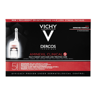 Dercos Aminexil Clinical 5, formuła dla mężczyzn, 21 ampułek