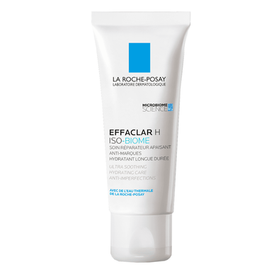 La Roche-Posay Effaclar H Iso-Biome, kojący krem nawilżający, 40 ml, 3337875777797