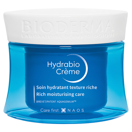 Bioderma Hydrabio Creme, bogaty krem głęboko nawilżający, 50 ml - zdjęcie produktu