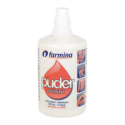 Puder płynny Farmina, zawiesina na skórę, 100 g - zdjęcie produktu