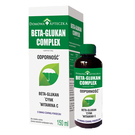 Beta-Glukan Complex, smak czarnej porzeczki, 150 ml - zdjęcie produktu