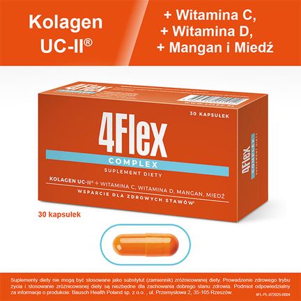 4Flex Complex, 30 kapsułek - SUPLEMENT DIETY