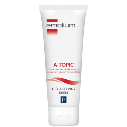 SANOFI-AVENTIS Emolium A-topic, trójaktywny krem, 50 ml — Składniki i ocena