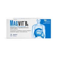 MagvitB6, 70 tabletek dojelitowych
