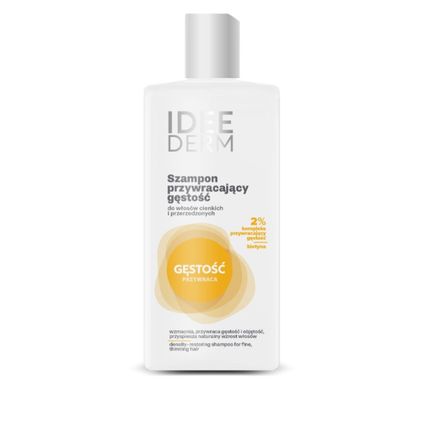IDEEPHARM Idee Derm, szampon przywracający gęstość, 300 ml — Składniki i ocena