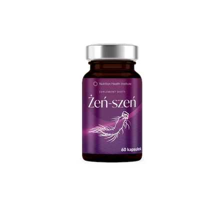 Nutrition Health, Żeń-szeń, 60 kapsułek - zdjęcie produktu