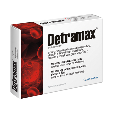 Detramax, 30 tabletek powlekanych - zdjęcie produktu