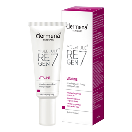 PHARMENA Dermena Vitaline, Anti-Falten-Creme für die Augenpartie, 15 ml
