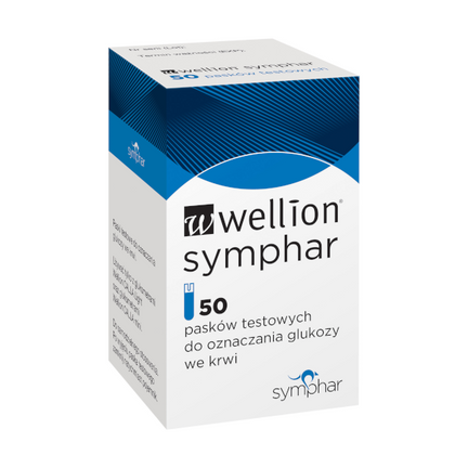 Wellion Symphar, paski, 50 sztuk - zdjęcie produktu