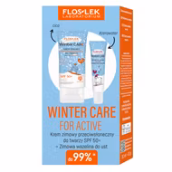 Flos Winter Care krem zimowy przeciwsłoneczny 30 ml + zimowa wazelina do ust 10g