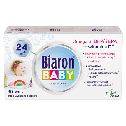 Bioaron Baby 24 m+, 30 kapsułek twist off - zdjęcie produktu